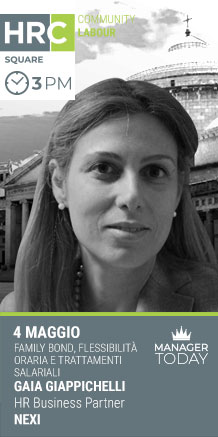 Immagine dell'evento: HRC SQUARE - FAMILY BOND, FLESSIBILITÀ ORARIA E TRATTAMENTI SALARIALI
