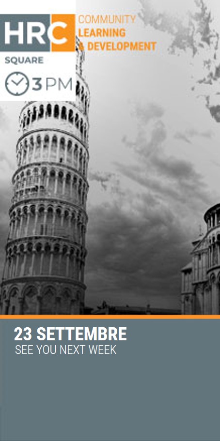 Immagine dell'evento: HRC SQUARE - LEARNING E DEVELOPMENT