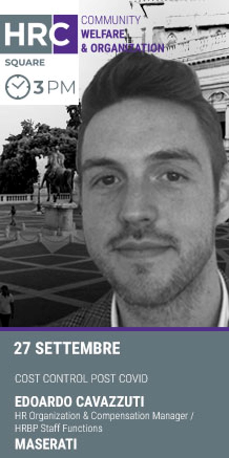 Immagine dell'evento: HRC SQUARE - COST CONTROL POST COVID