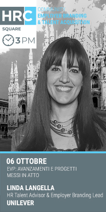 Immagine dell'evento: HRC SQUARE - EVP: AVANZAMENTI E PROGETTI MESSI IN ATTO