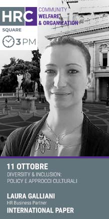 Immagine dell'evento: HRC SQUARE  - DIVERSITY & INCLUSION: POLICY E APPROCCI CULTURALI