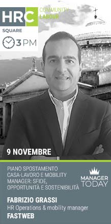 Immagine dell'evento: HRC SQUARE - PIANO SPOSTAMENTO CASA-LAVORO E MOBILITY MANAGER: SFIDE, OPPORTUNITÀ E SOSTENIBILITÀ