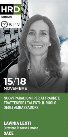 Immagine dell'evento: HRD Square - WELCOME ONBOARD!  LA VISIONE SUL FUTURO TRA IBRIDO E DIGITALE