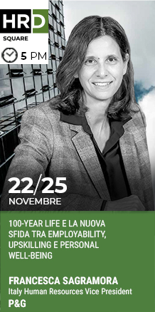 Immagine dell'evento: 100-YEAR LIFE: QUALI SONO LE OPPORTUNITÀ E LE SFIDE DI UNA VITA (ANAGRAFICA E PROFESSIONALE) PIÙ LUNGA TRA EMPLOYABILITY, UPSKILLING E WELL-BEING?