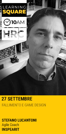 Immagine dell'evento: LEARNING SQUARE - FALLIMENTO E GAME DESIGN