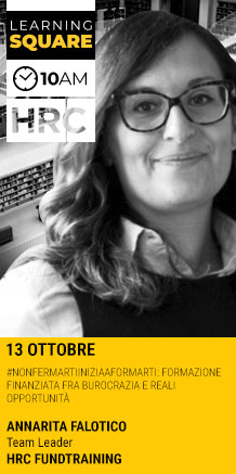 Immagine dell'evento: LEARNING SQUARE - #NonFermartiIniziaAFormarti: FORMAZIONE FINANZIATA FRA BUROCRAZIA E REALI OPPORTUNITÀ