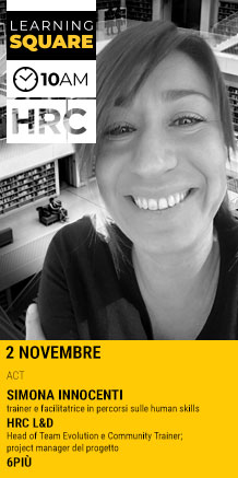 Immagine dell'evento: LEARNING SQUARE - ATTIVAZIONE