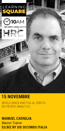 Immagine dell'evento: LEARNING SQUARE - INTELLIGENZA EMOTIVA AL CENTRO DEI PEOPLE ANALYTICS
