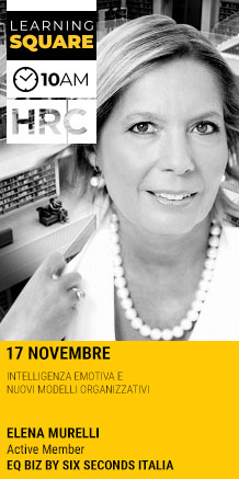 Immagine dell'evento: LEARNING SQUARE - INTELLIGENZA EMOTIVA E NUOVI MODELLI ORGANIZZATIVI