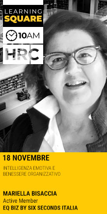 Immagine dell'evento: LEARNING SQUARE - INTELLIGENZA EMOTIVA E BENESSERE ORGANIZZATIVO