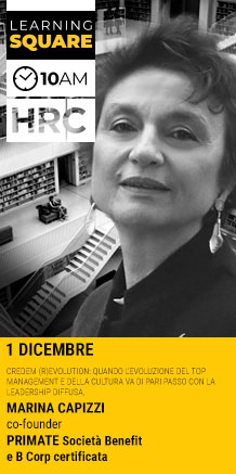 Immagine dell'evento: LEARNING SQUARE - CREDEM (R)EVOLUTION: QUANDO L’EVOLUZIONE DEL TOP MANAGEMENT E DELLA CULTURA VA DI PARI PASSO CON LA LEADERSHIP DIFFUSA