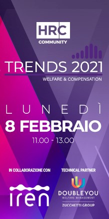Immagine dell'evento: TRENDS 2021 - Welfare & Compensation