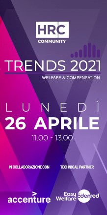 Immagine dell'evento: TRENDS 2021 - Welfare & Compensation