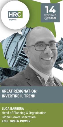 Immagine dell'evento: HRC SQUARE - GREAT RESIGNATION: INVERTIRE IL TREND