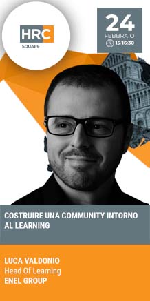 Immagine dell'evento: HRC SQUARE - COSTRUIRE UNA COMMUNITY INTORNO AL LEARNING