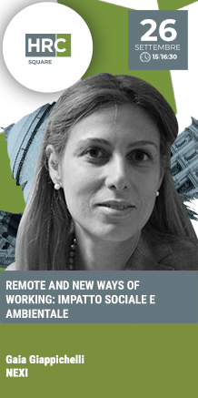 Immagine dell'evento: REMOTE AND NEW WAYS OF WORKING: IMPATTO SOCIALE E AMBIENTALE