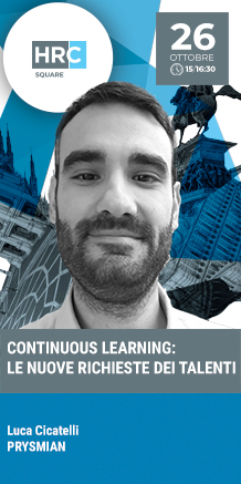 Immagine dell'evento: CONTINUOUS LEARNING: LE NUOVE RICHIESTE DEI TALENTI