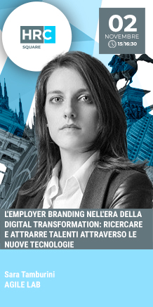 Immagine dell'evento: L'EMPLOYER BRANDING NELL'ERA DELLA DIGITAL TRANSFORMATION: RICERCARE E ATTRARRE TALENTI ATTRAVERSO LE NUOVE TECNOLOGIE