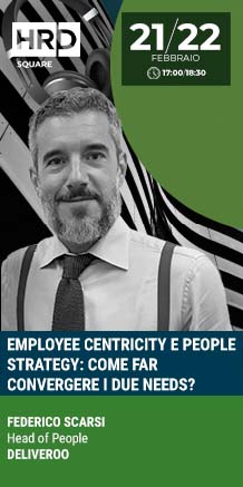 Immagine dell'evento: COME PROGETTARE LE INIZIATIVE DI PEOPLE ENGAGEMENT AFFINCHÈ I NEEDS AZIENDALI COINCIDANO CON LE ASPETTATIVE DELLE PERSONE? COME PROGETTARE LE INIZIATIVE DI PEOPLE ENGAGEMENT AFFINCHÈ I NEEDS AZIENDALI COINCIDANO CON LE ASPETTATIVE DELLE PERSO