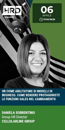 Immagine dell'evento: HR COME ABILITATORE DI MODELLI DI BUSINESS. COME RENDERE PROTAGONISTE LE FUNZIONI SALES NEL CAMBIAMENTO