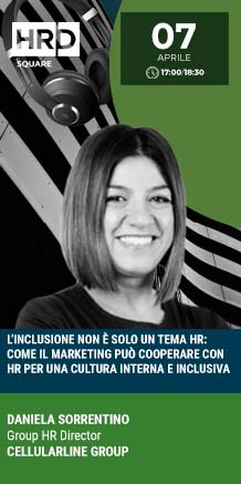 Immagine dell'evento: L’INCLUSIONE NON È SOLO UN TEMA HR: COME IL MARKETING PUÒ COOPERARE CON HR PER UNA CULTURA INTERNA E INCLUSIVA