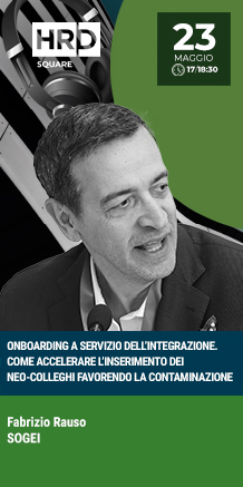Immagine dell'evento: ONBOARDING A SERVIZIO DELL’INTEGRAZIONE. COME ACCELERARE L’INSERIMENTO DEI NEO-COLLEGHI FAVORENDO LA CONTAMINAZIONE