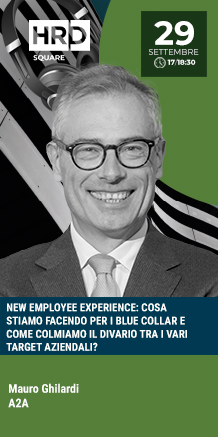 Immagine dell'evento: NEW EMPLOYEE EXPERIENCE: COSA STIAMO FACENDO PER I BLUE COLLAR E COME COLMIAMO IL DIVARIO TRA I VARI TARGET AZIENDALI?