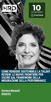 Immagine dell'evento: COME RENDERE SOSTENIBILE LA TALENT REVIEW: LE NUOVE FRONTIERE PER USCIRE DAL FRAMEWORK