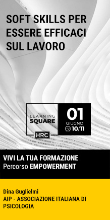 Immagine dell'evento: LEARNING SQUARE - SOFT SKILLS PER ESSERE EFFICACI SUL LAVORO