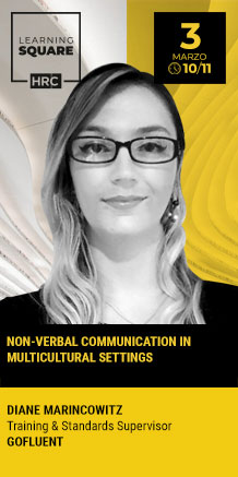 Immagine dell'evento: LEARNING SQUARE - NON-VERBAL COMMUNICATION IN MULTICULTURAL SETTINGS