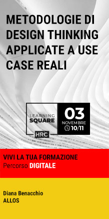 Immagine dell'evento: LEARNING SQUARE - METODOLOGIE DI DESIGN THINKING APPLICATE A USE CASE REALI
