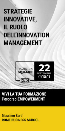 Immagine dell'evento: LEARNING SQUARE - STRATEGIE INNOVATIVE, IL RUOLO DELL’INNOVATION MANAGEMENT