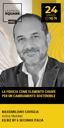 Immagine dell'evento: LEARNING SQUARE - LA FIDUCIA COME ELEMENTO CHIAVE PER UN CAMBIAMENTO SOSTENIBILE