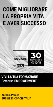 Immagine dell'evento: LEARNING SQUARE - COME MIGLIORARE LA PROPRIA VITA E AVER SUCCESSO
