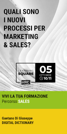 Immagine dell'evento: LEARNING SQUARE - QUALI SONO I NUOVI PROCESSI PER MARKETING & SALES?