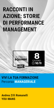 Immagine dell'evento: LEARNING SQUARE - RACCONTI IN AZIONE: STORIE DI PERFORMANCE MANAGEMENT