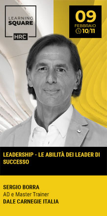 Immagine dell'evento: LEARNING SQUARE - LEADERSHIP – LE ABILITÀ DEI LEADER DI SUCCESSO