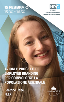 Immagine dell'evento: AZIONI E PROGETTI DI EMPLOYER BRANDING PER COINVOLGERE LA POPOLAZIONE AZIENDALE