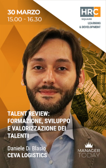 Immagine dell'evento: TALENT REVIEW: FORMAZIONE, SVILUPPO E VALORIZZAZIONE DEI TALENTI
