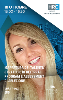 Immagine dell'evento: MAPPATURA DEI TALENTI: STRATEGIE DI REFERRAL PROGRAM E ASSESSMENT DI SELEZIONE