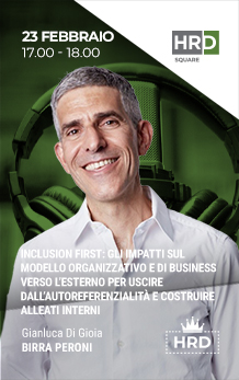 Immagine dell'evento: INCLUSION FIRST: GLI IMPATTI SUL MODELLO ORGANIZZATIVO E DI BUSINESS VERSO L’ESTERNO PER USCIRE DALL’AUTOREFERENZIALITÀ E COSTRUIRE ALLEATI INTERNI