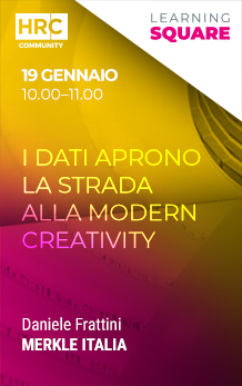 I DATI APRONO LA STRADA ALLA MODERN CREATIVITY