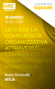 Immagine dell'evento: LEGGERE LA COMPLESSITÀ ORGANIZZATIVA ATTRAVERSO L’ANALISI DEI COMPORTAMENTI MANAGERIALI