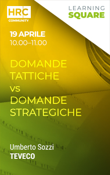 Domande tattiche Vs domande strategiche