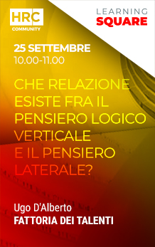 Immagine dell'evento: CHE RELAZIONE ESISTE FRA IL PENSIERO LOGICO VERTICALE E IL PENSIERO LATERALE?