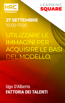 UTILIZZARE LE IMMAGINI PER ACQUISIRE LE BASI DEL MODELLO.