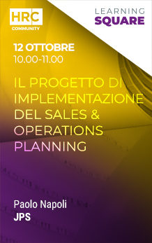 IL PROGETTO DI IMPLEMENTAZIONE DEL SALES & OPERATIONS PLANNING
