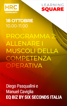 Immagine dell'evento: PROGRAMMA 2: ALLENARE I MUSCOLI DELLA COMPETENZA OPERATIVA