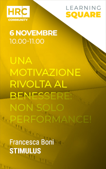 UNA MOTIVAZIONE RIVOLTA AL BENESSERE: NON SOLO PERFORMANCE!