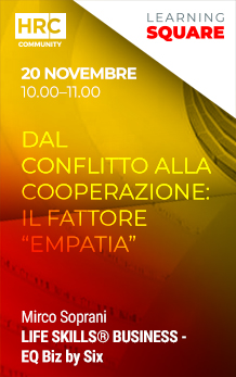 Immagine dell'evento: DAL CONFLITTO ALLA COOPERAZIONE: IL FATTORE “EMPATIA”